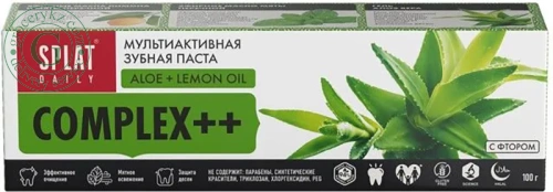 Splat Daily toothpaste, complex++, 100 g