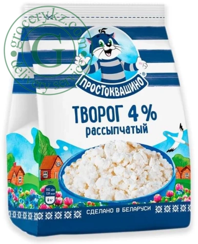 Prostokvashino cottage cheese, crumbly, 4%, 290 g