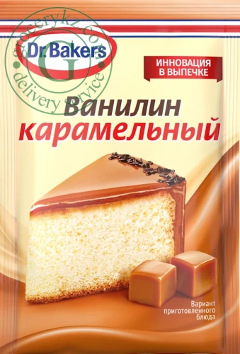 Dr.Bakers caramel vanillin, 2 g