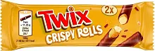 Twix Crispy Rolls chocolate bar, 22.5 g