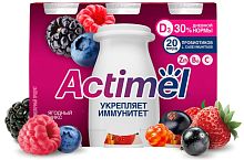 Actimel yogurt, drinking, berry mix, 2.5%, 570 g