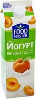 FoodMaster yogurt, drinking, peach, 2%, 900 g