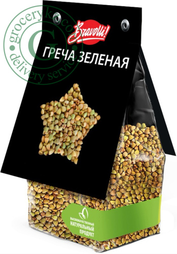 Bravolli green buckwheat, 350 g