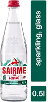 Sairme sparkling water, 0.5 l