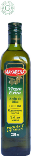 Makarena olive oil, extra virgin, 250 ml