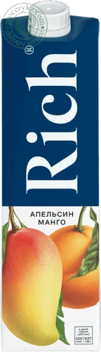 Rich orange and mango juice, 1 l Rich orange and mango juice, 1 l