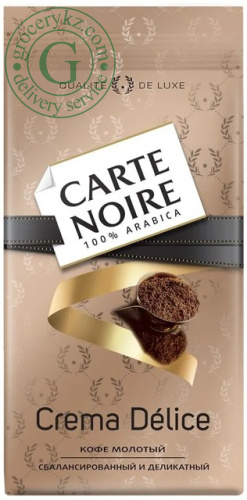 Carte Noire ground coffee, Crema Delice, 230 g