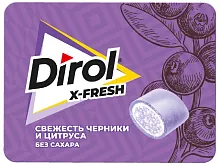 Dirol X-Fresh gum, blueberries and citrus, 16 g