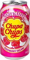 Chupa Chups sparkling lemonade, raspberry cream, 345 ml
