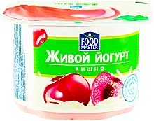 Foodmaster live yogurt, cherry, 110 g