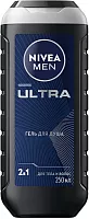 Nivea Men shower gel, ultra, 250 ml