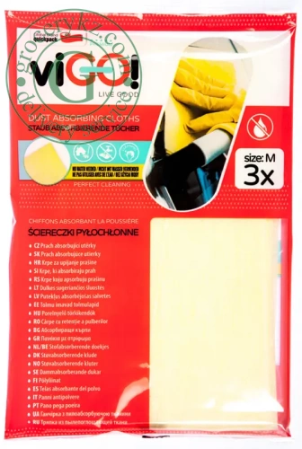 Vigo dust absorbing cloths, 3 pc