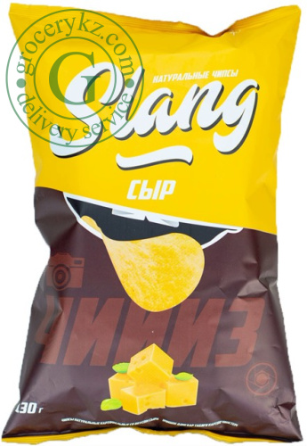 Slang potato chips, cheese, 130 g