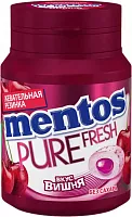 Mentos Pure Fresh gum, cherry, 54 g