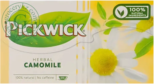Pickwick herbal tea, camomile, 20 bags
