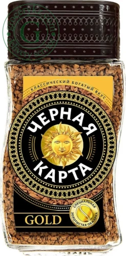 Chernaya Karta Gold instant coffee, 95 g