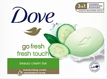 Dove beauty cream bar soap, fresh touch, 90 g