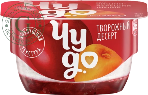 Chudo curd yogurt, cherry, 100 g