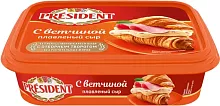 President spreadable cheese, ham, 200 g