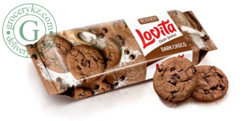 Roshen Lovita dark choco cookies, 150 g