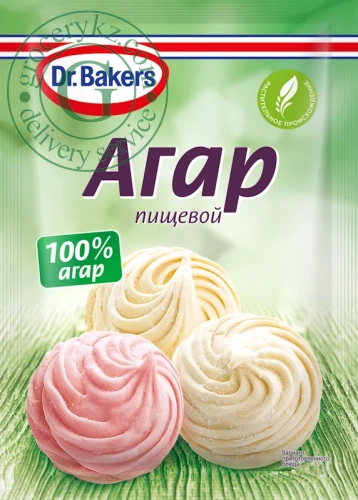 Dr.Bakers food agar, 7 g
