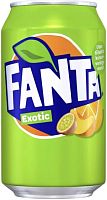 Fanta drink, exotic, 330 ml