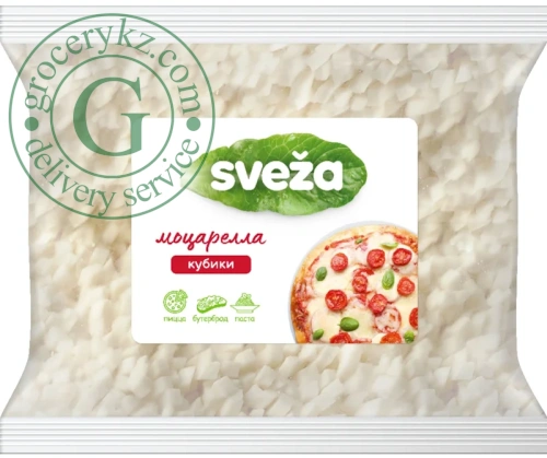 Sveza mozzarella cubes for pizza, sandwiches and pizza, 250 g