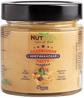 Nutvill american peanut butter, sweet, 180 g