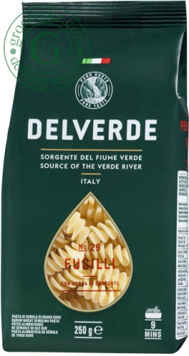 Delverde Fusilli 29 pasta, 250 g