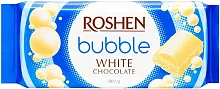 Roshen bubble chocolate, white, 85 g