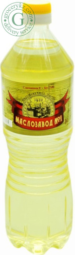 Maslozavod №1 sunflower oil, 1 l