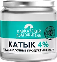 Kavkazskiy Dolgozhitel katyk, 4%, 400 g