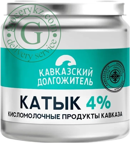 Kavkazskiy Dolgozhitel katyk, 4%, 400 g Kavkazskiy Dolgozhitel katyk, 4%, 400 g