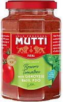Mutti tomato paste with genovese basil PDO, 400 g