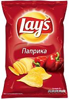 Lay's potato chips, paprika, 140 g