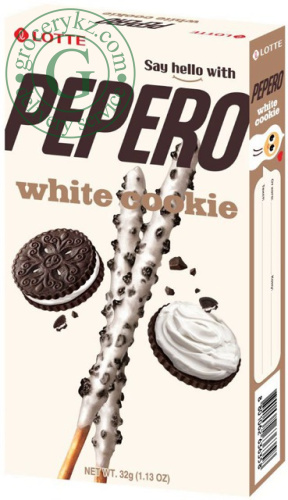 Lotte Pepero White Chocolate, 32 g