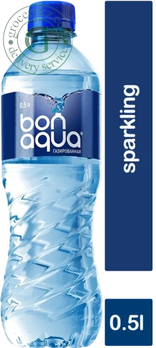 BonAqua sparkling water, 0.5 l