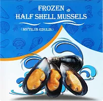 Polar half shell mussels, 1 kg