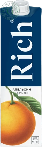 Rich orange juice, 1 l