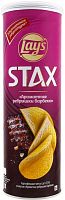 Lay's STAX potato chips, BBQ ribs, 140 g