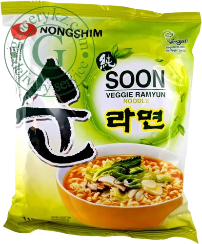 Nongshim veggie ramen, 112 g