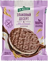 Dr. Korner rice crispbread, milk chocolate, 34 g