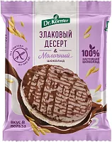 Dr. Korner rice crispbread, milk chocolate, 34 g