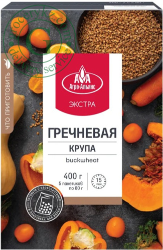Agro Alliance buckwheat in bags, 5 bags, 400 g