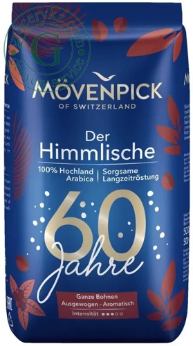 Movenpick Der Himmlische coffee beans, 500 g