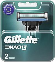 Gillette Mach 3 shaving blades (2 in 1)