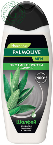 Palmolive Men anti-dandruff shampoo, sage, 450 ml