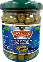 Castello di Battipaglia capers in vinegar, 180 g