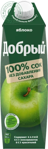 Dobry green apple juice, 1l Dobry green apple juice, 1l
