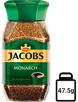 Jacobs Monarch instant coffee, 47.5 g